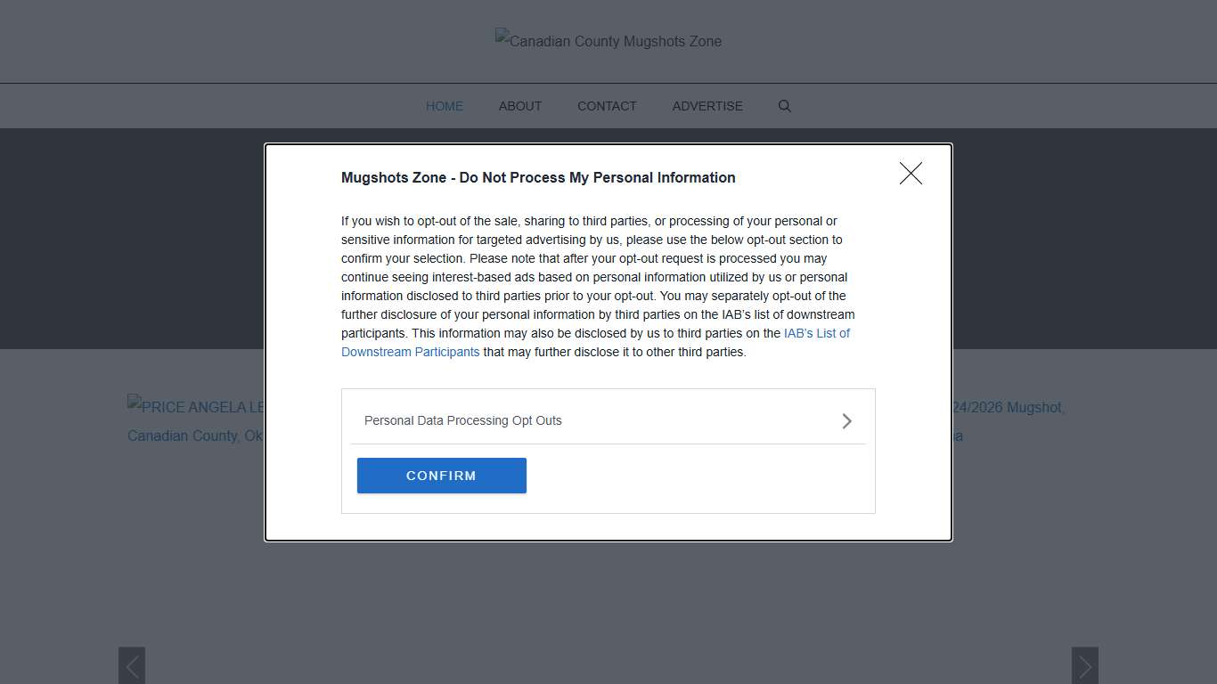 Canadian County Mugshots Zone